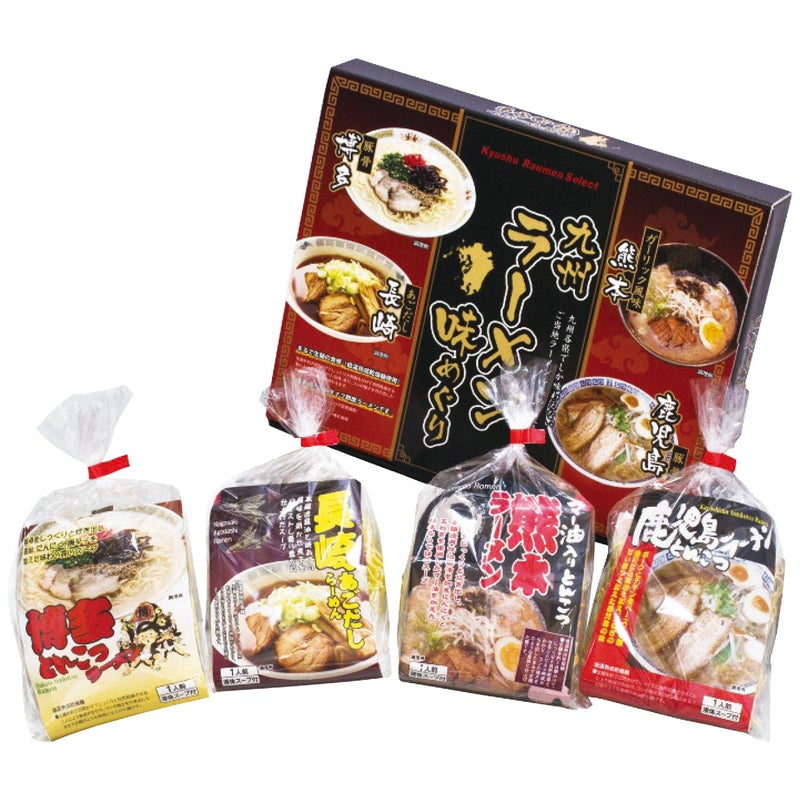 九州ラーメン味めぐり4食