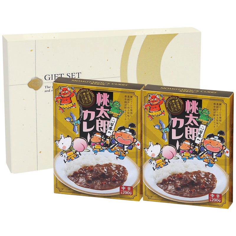桃太郎カレー(中辛)セット